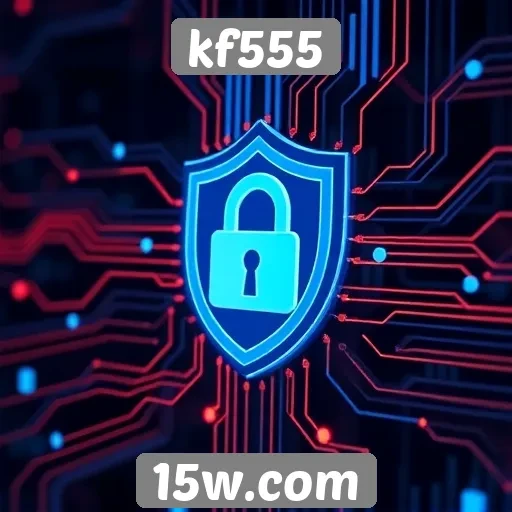 Recursos de segurança e proteção de dados no kf555
